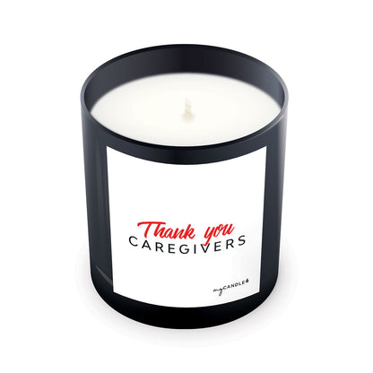 Thank You Caregivers Candle