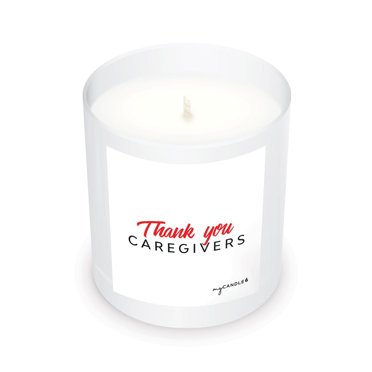 Thank You Caregivers Candle