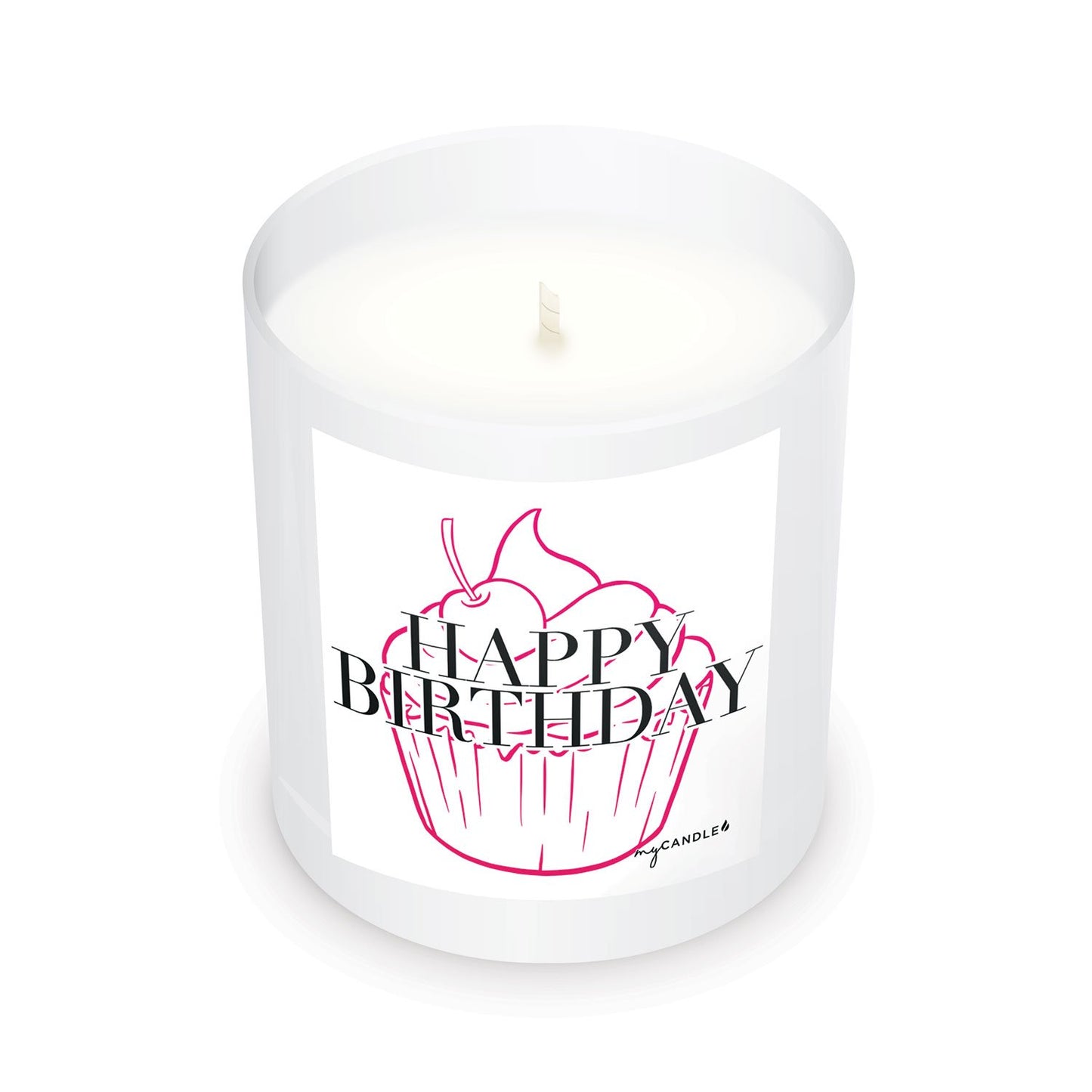 Happy Birthday Cupcake - 11oz Candle