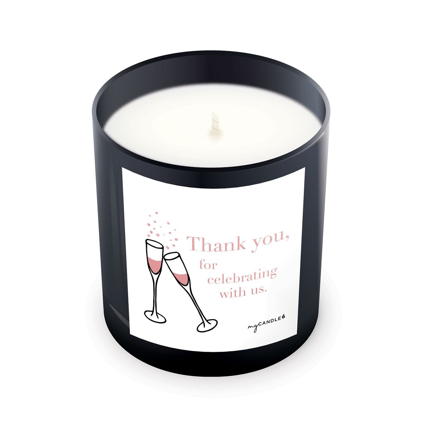 Thank You for Celebrating With Us Soy Wax Candle