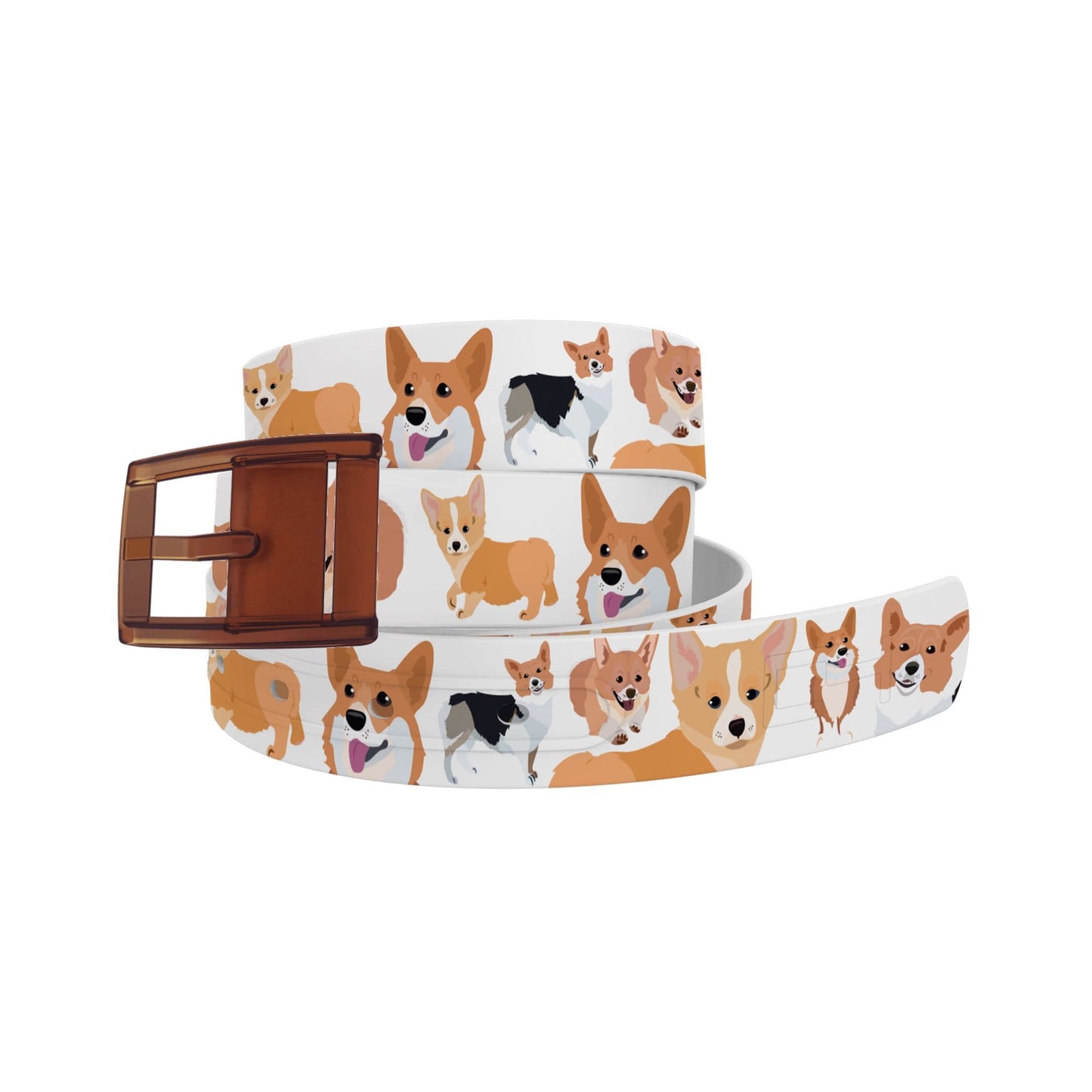 Corgi Belt With Black Buckle