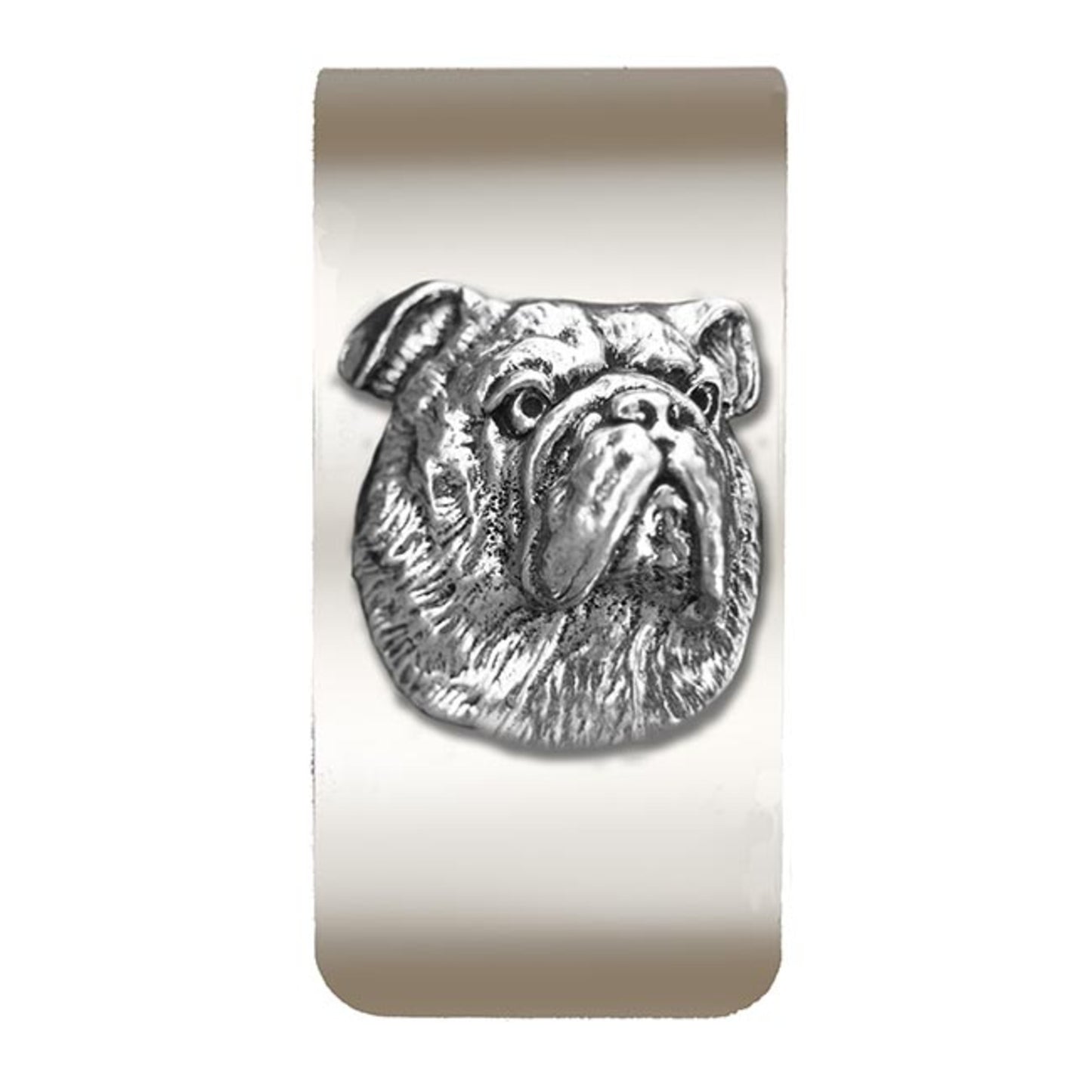 Bulldog Money Clip