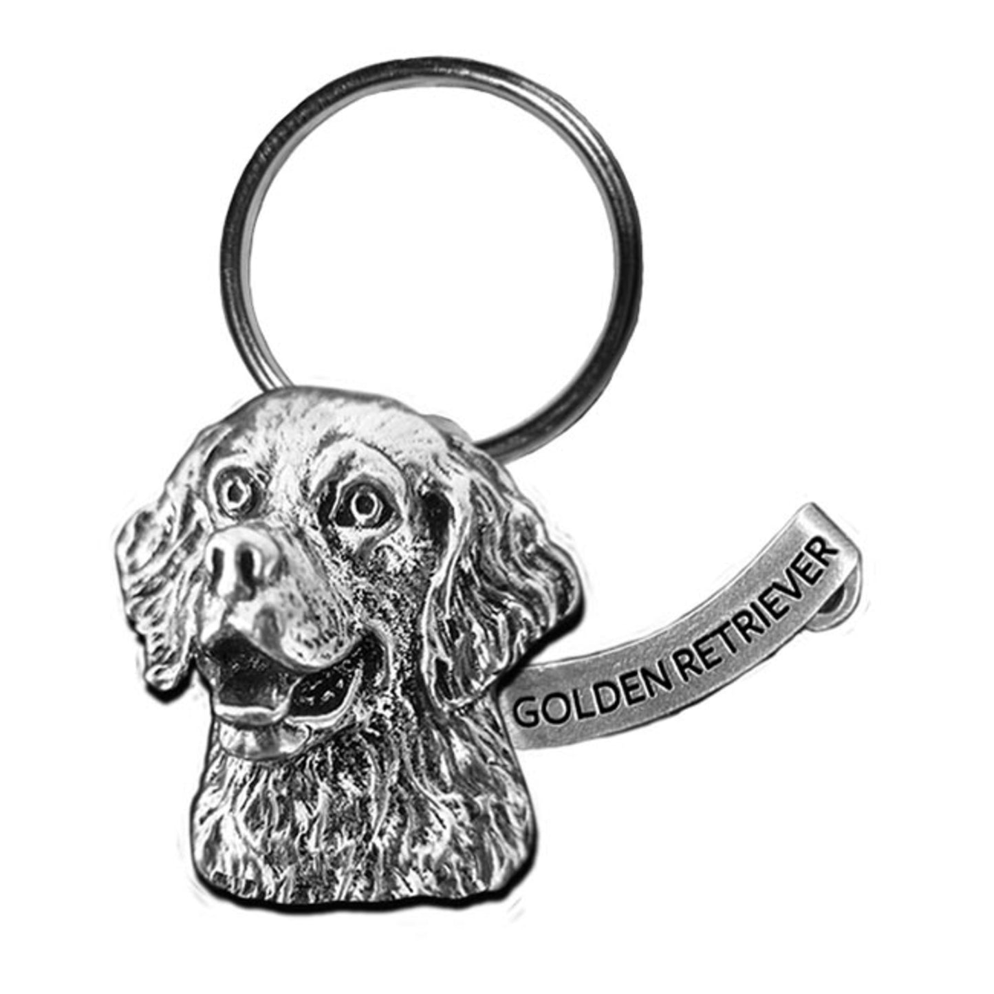 Golden Retriever Keychain