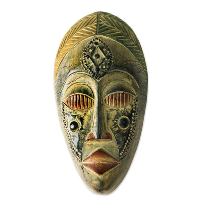 Royal Presence Hand Crafted Wood Mask