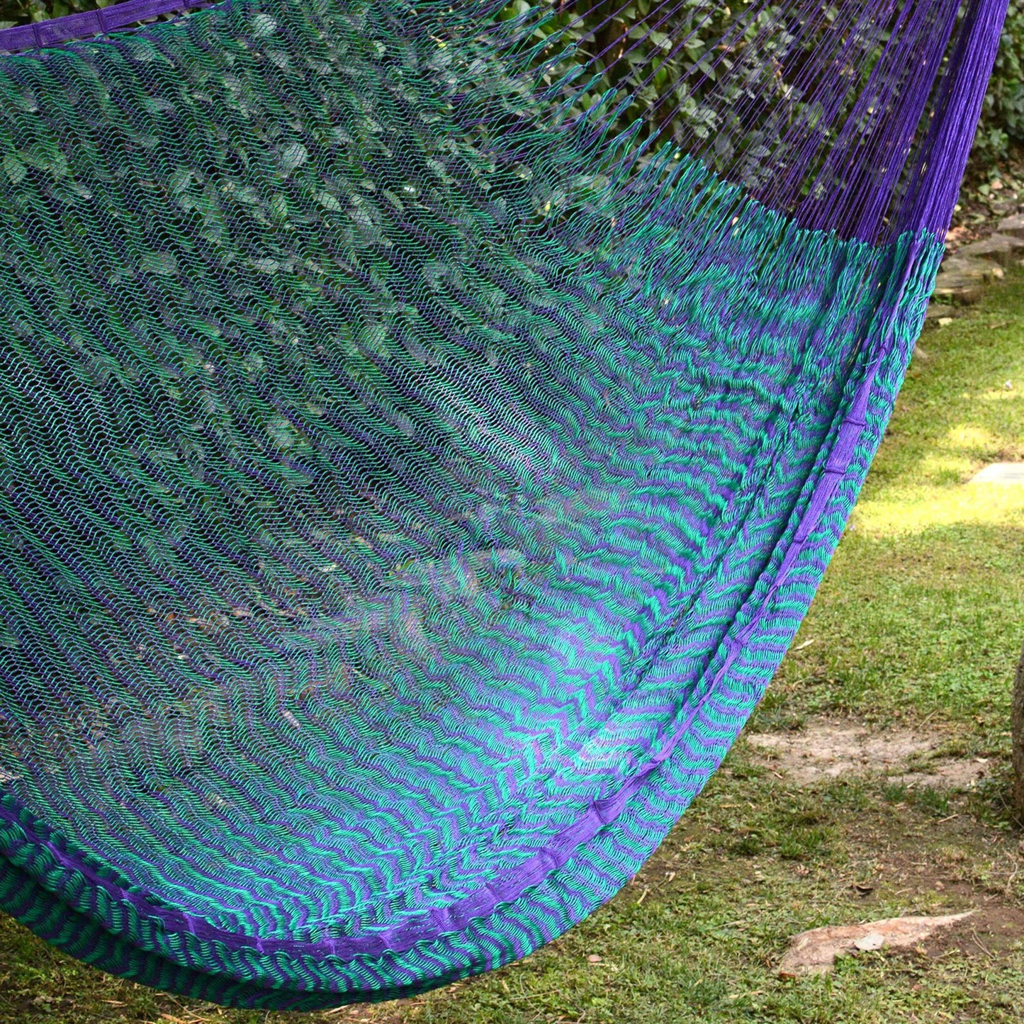 Royal Pheasant Hand Woven Rope Mayan 2 Person Hammock