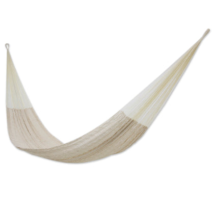 Natural Comfort Cotton Rope Hammock