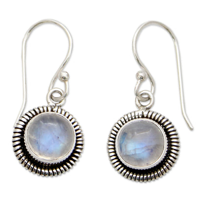 Moon Over India Artisan Crafted Moonstone Sterling Silver Women's Jewelry