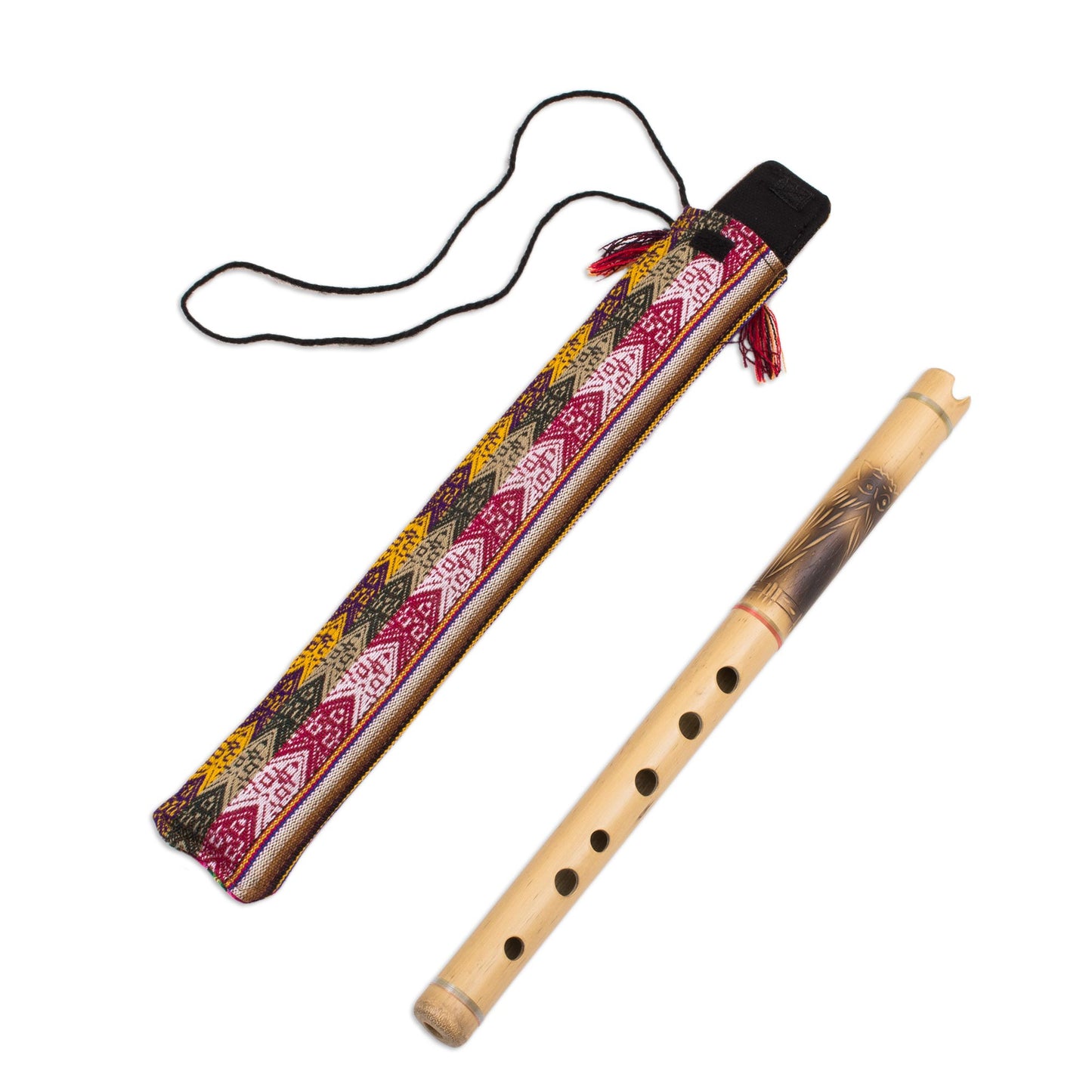 Night Owl Bamboo Andean Quena Flute
