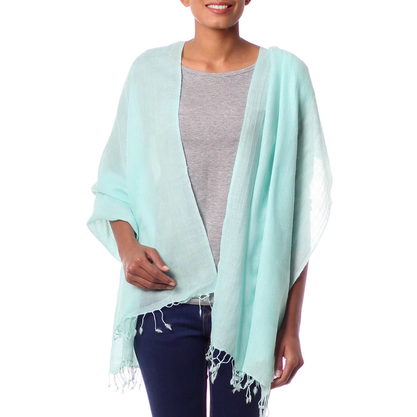 Sea Green Dream Shawl