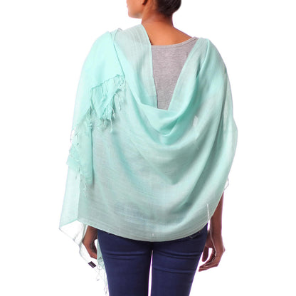 Sea Green Dream Shawl