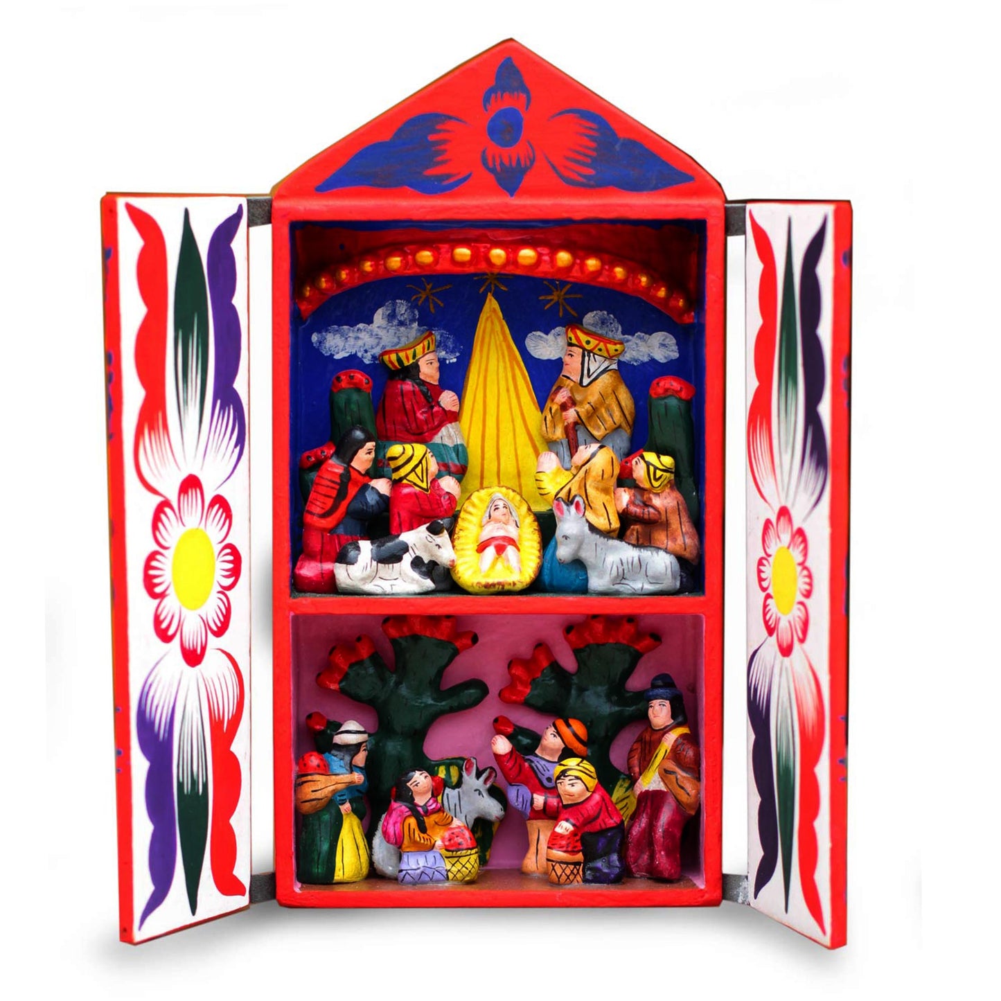 Peruvian Christmas Retablo