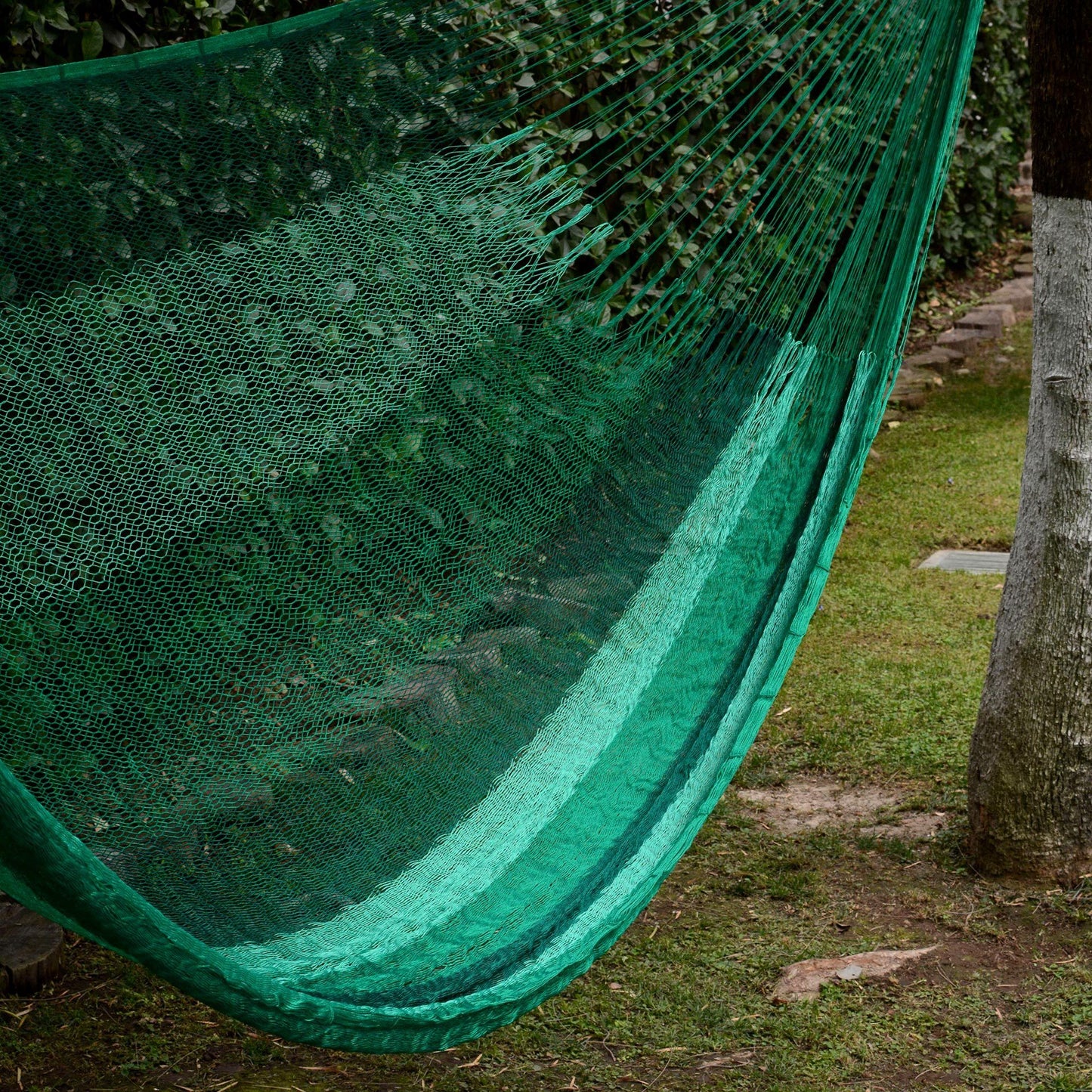 Caribbean Dream Hand Woven Nylon Hammock