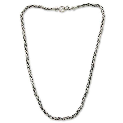 Sterling Silver Men's Chain Necklace
