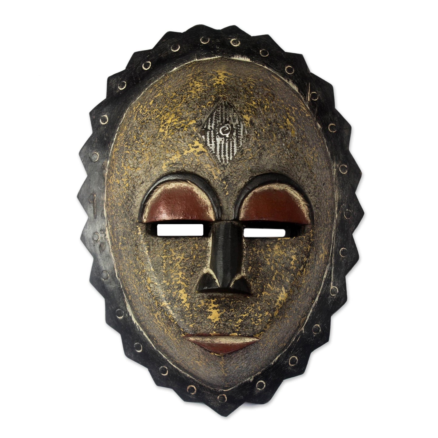 Foreigner Nigerian wood mask