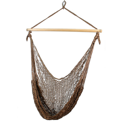 Autumnal Bronze Handcrafted Mexican Solid Swing Hammock