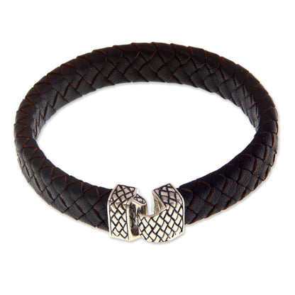 Virile Leather Men's Bracelet