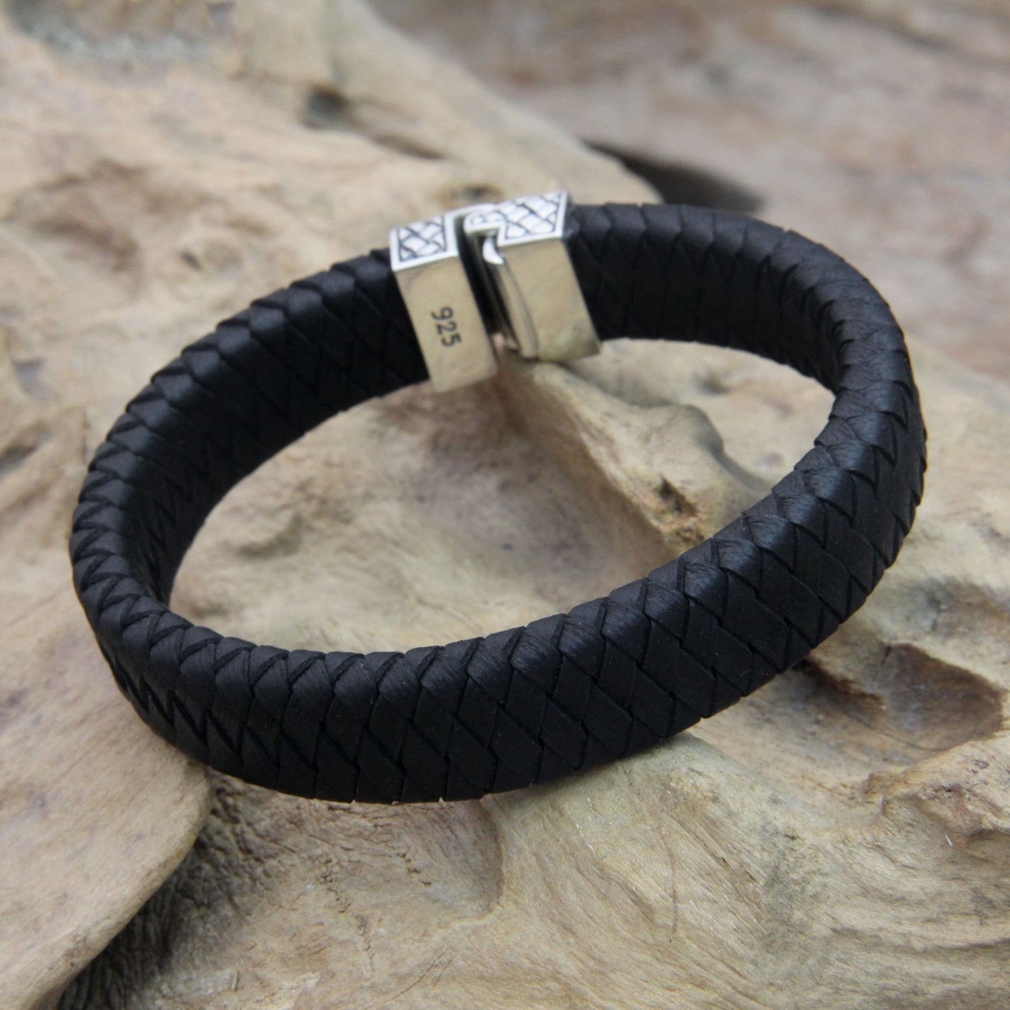 Virile Leather Men's Bracelet