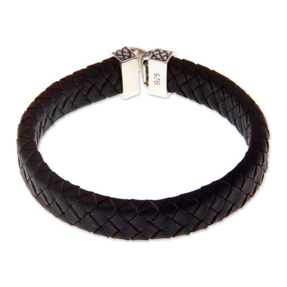 Virile Leather Men's Bracelet