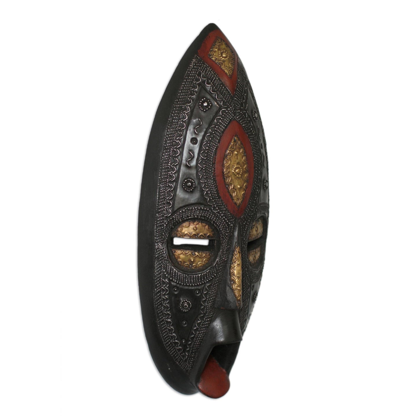 Be Faithful Unique African Wood Mask