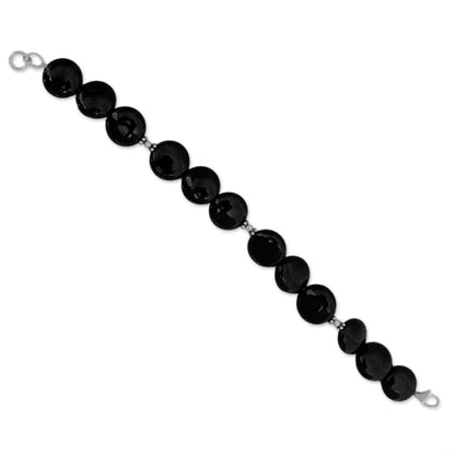 Destiny Onyx beaded bracelet