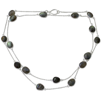 Duduma Majesty Labradorite Necklace