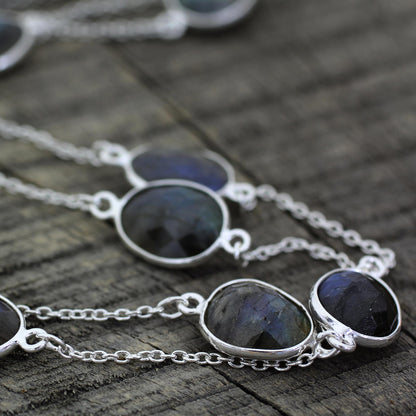 Duduma Majesty Labradorite Necklace