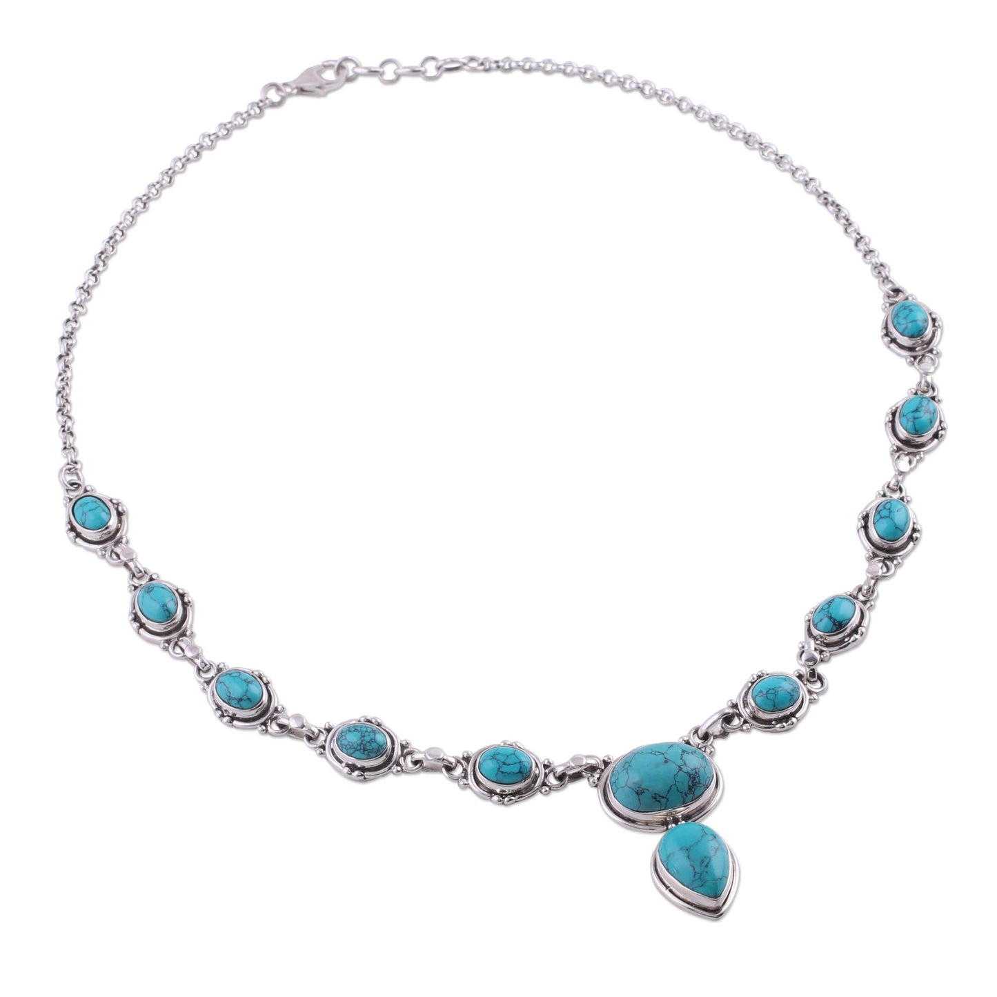 Sky Dream Sterling Silver Y-necklace from Blue Stone Jewelry