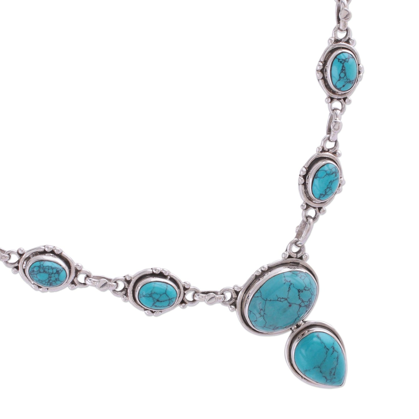 Sky Dream Sterling Silver Y-necklace from Blue Stone Jewelry