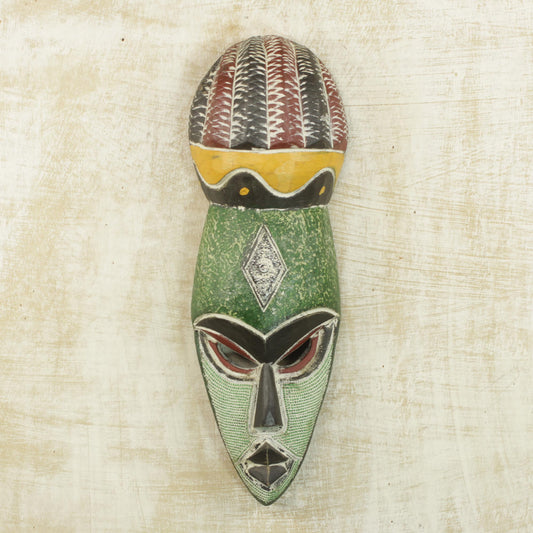 God's Gift Unique Nigerian Wood Mask