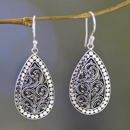 Denpasar Mystique Sterling Silver Earrings