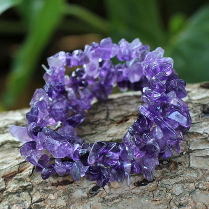 Wonders Amethyst Beaded Bracelet