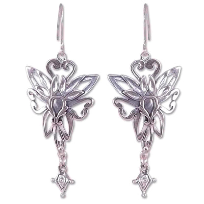 Fairies Sterling Silver Earrings