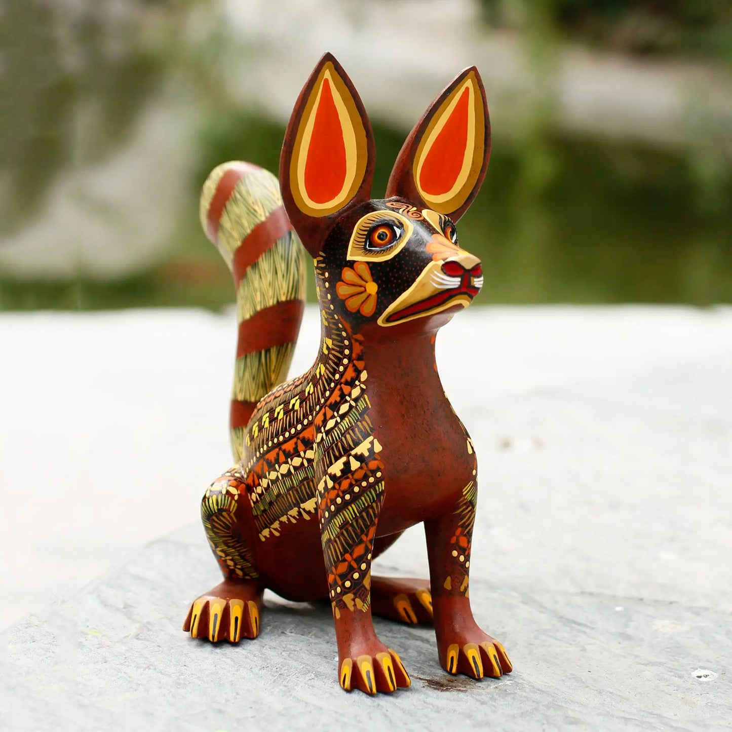 Xoloescuincle Alebrije sculpture