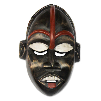 African Ghost African wood mask