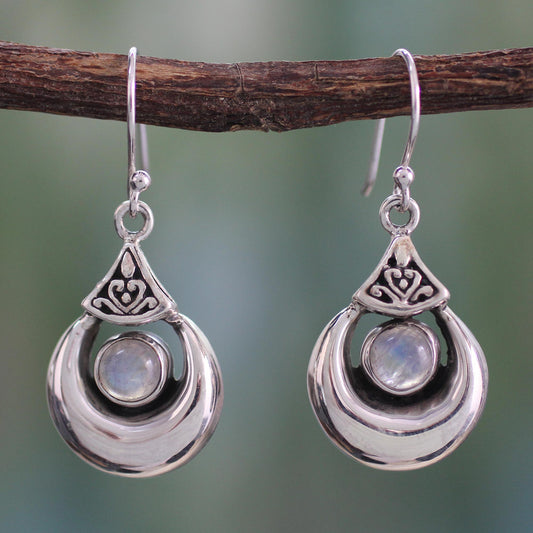 Goddess Fortunes Rainbow Moonstone Earrings