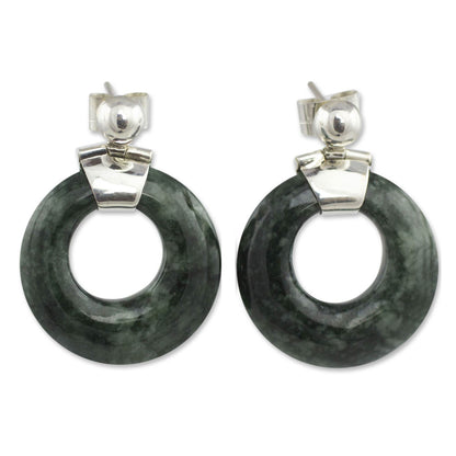 Endless Love Jade Dangle Earrings