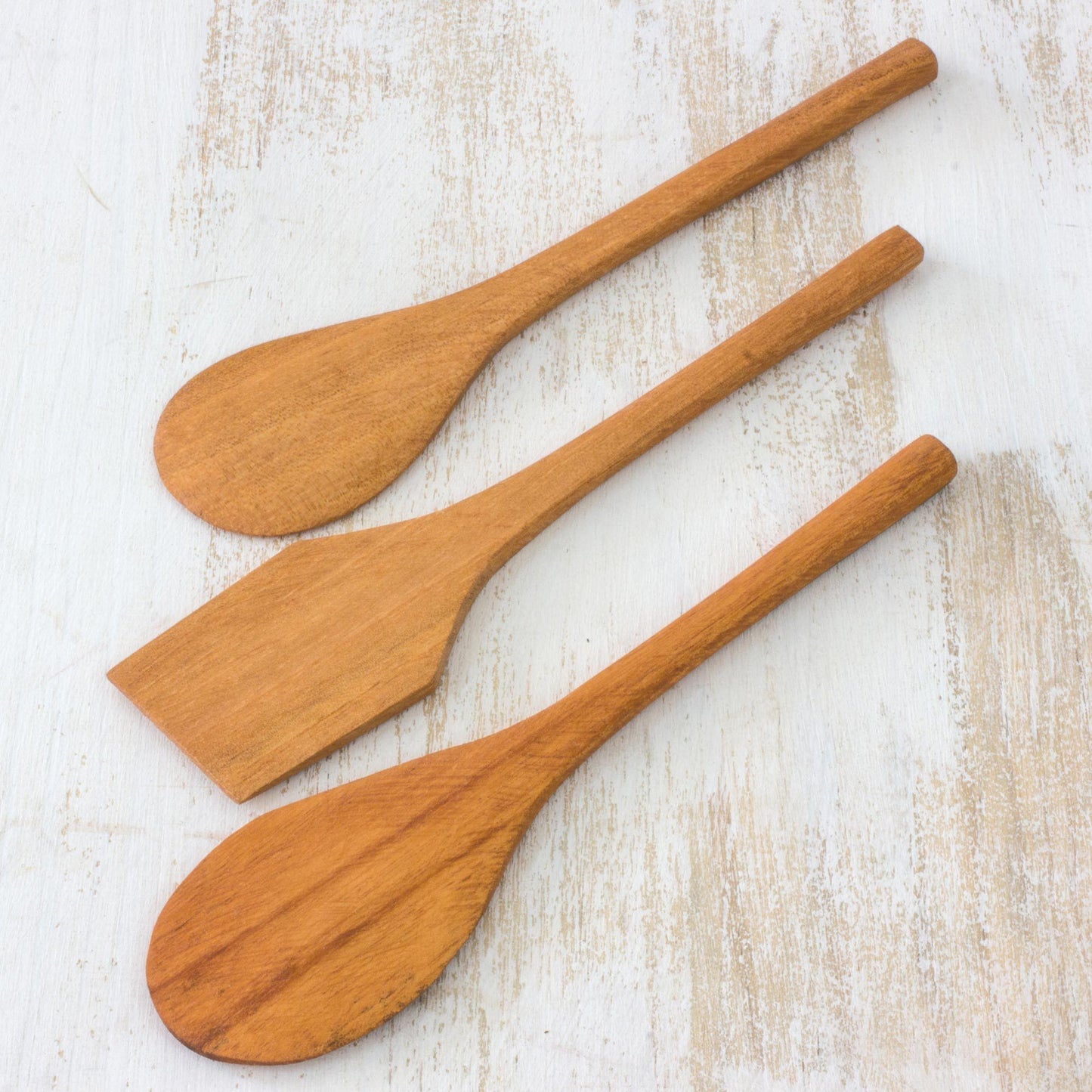 Cedar Wood Spatulas - Set of 3