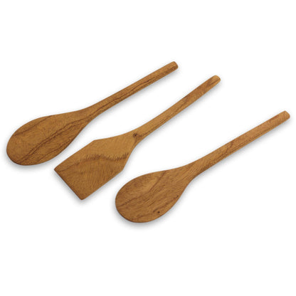 Cedar Wood Spatulas - Set of 3