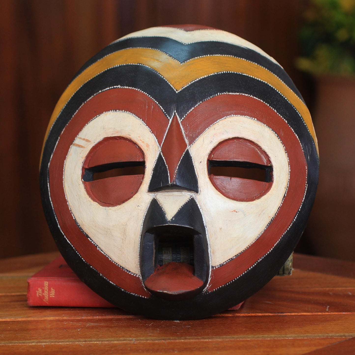 Sangaya African wood mask