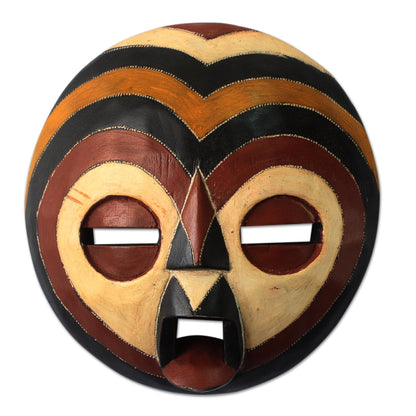 Sangaya African wood mask