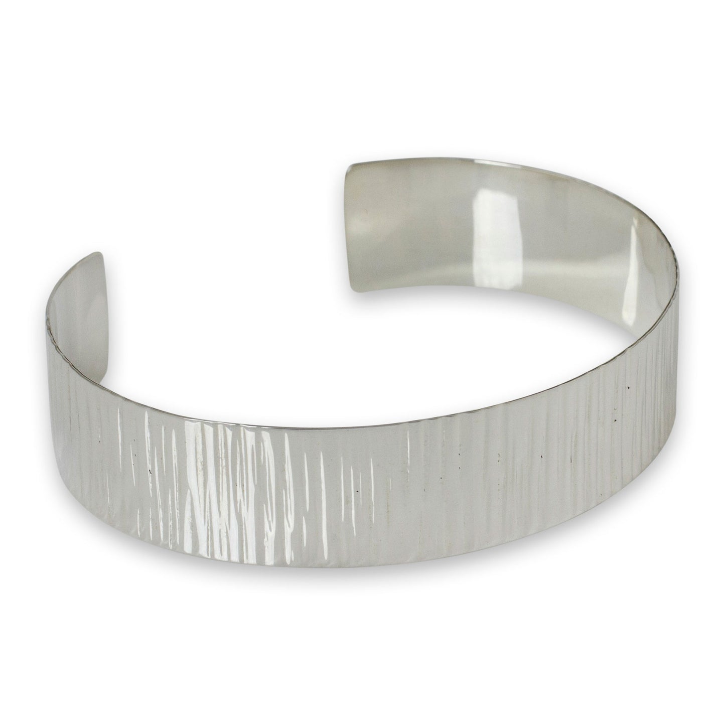 Rain Sterling silver cuff bracelet