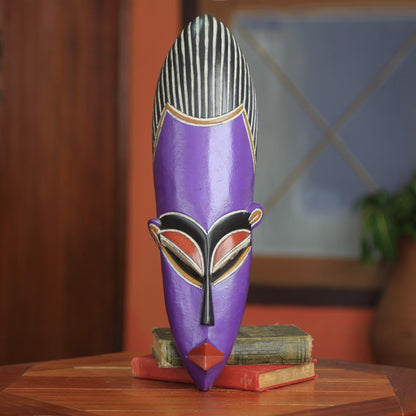 Enigye Happiness African Mask Crafted by Hand