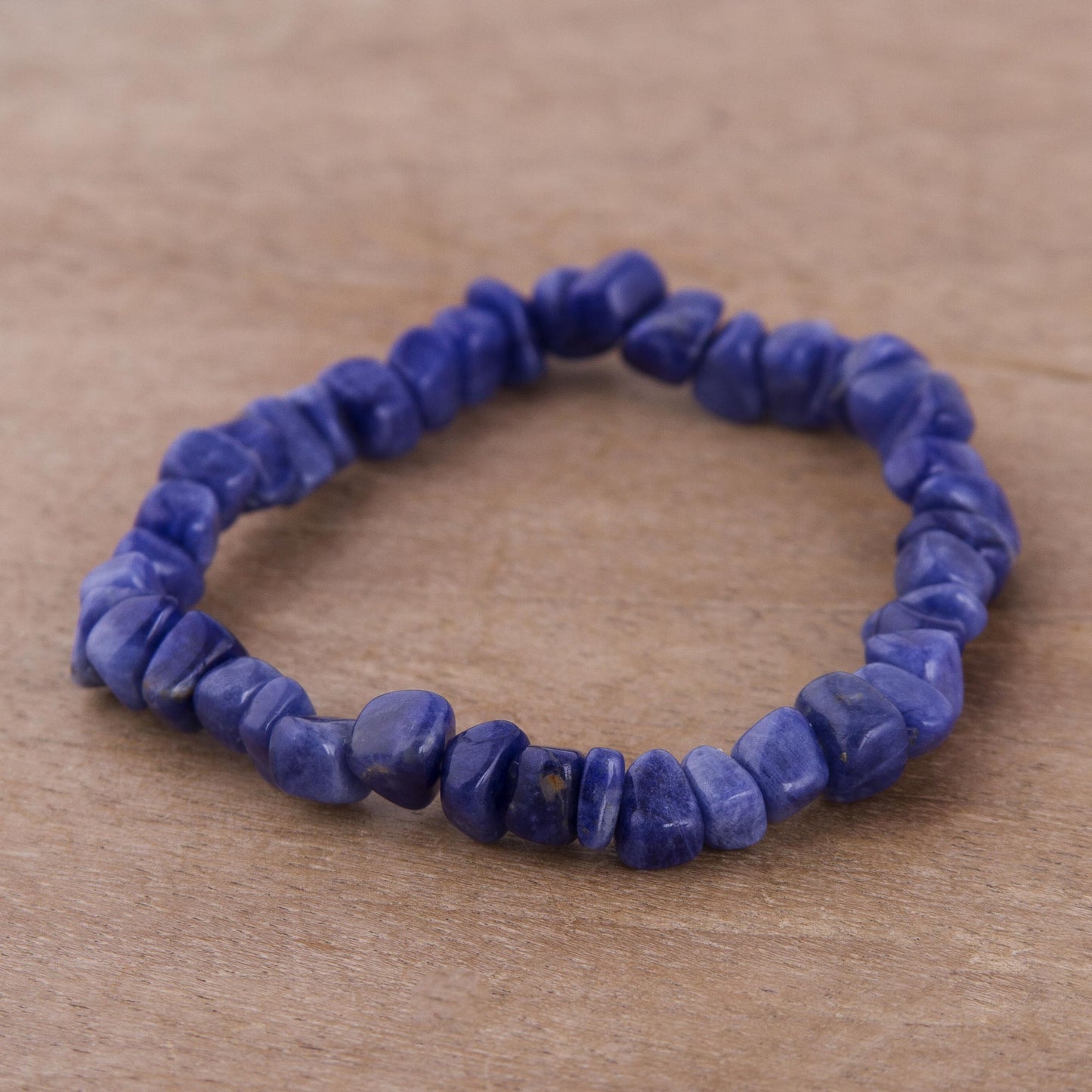 Natures's Harmony Sodalite Beaded Bracelet