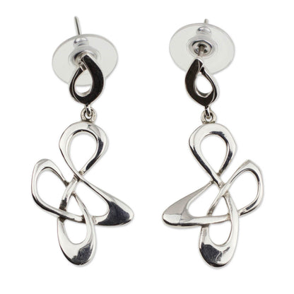 Freedom Song Fair Trade Sterling Silver Modern Earrings