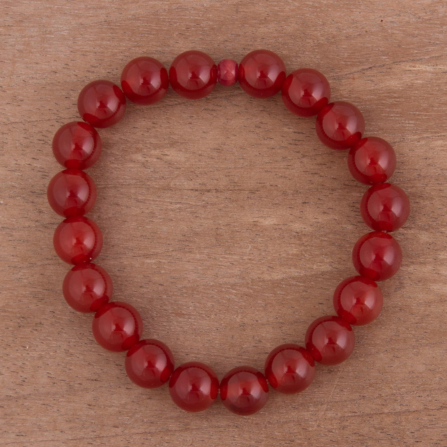 Andean Passion Carnelian Beaded Bracelet