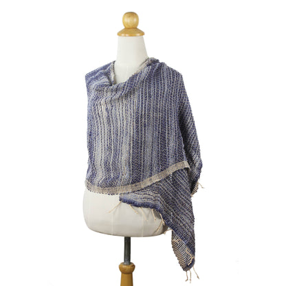 Breezy Blue Shawl