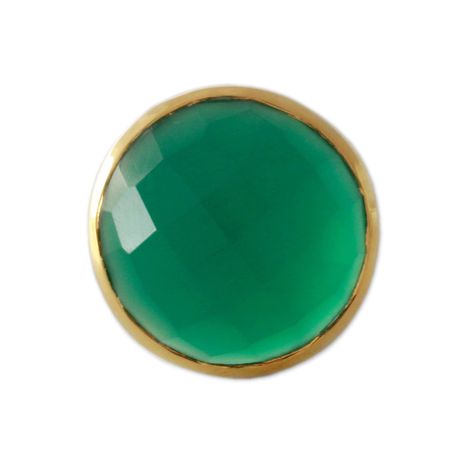 Verdant Allure Onyx Ring