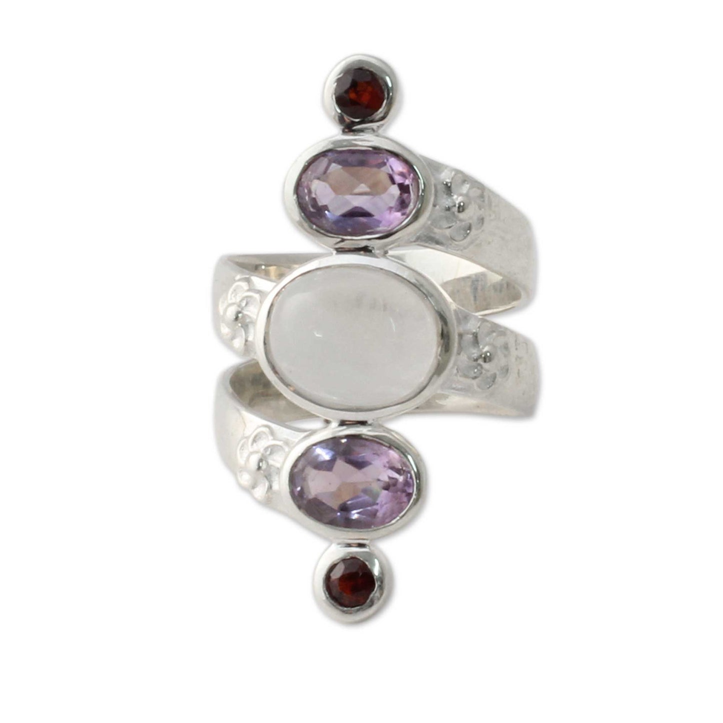Spiral Enchantment Sterling Silver Ring