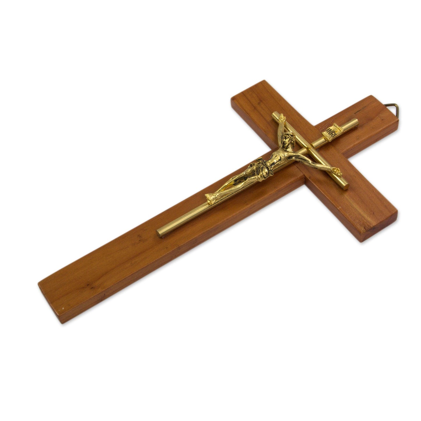 Jesus Our Savior Cedar Wood Wall Cross