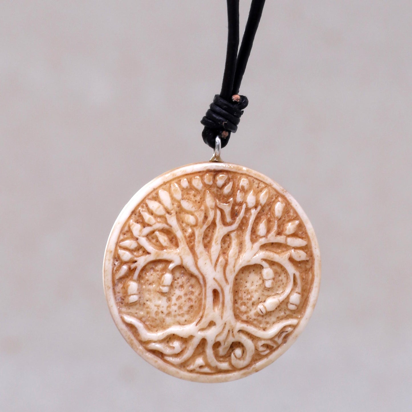 Sacred Tree Adjustable Pendant Necklace